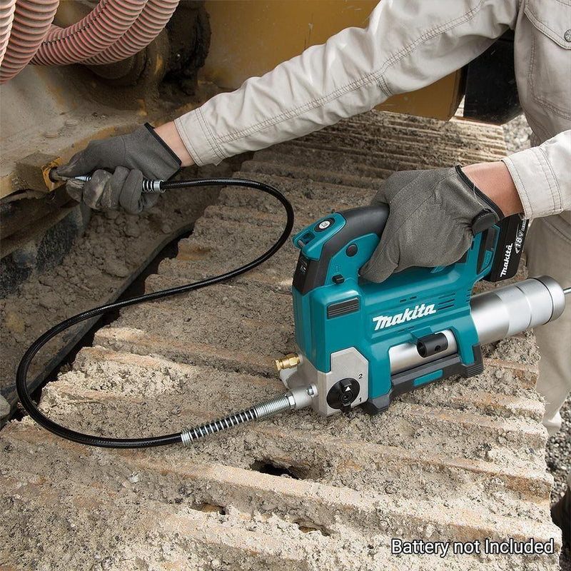 Makita DGP180ZBK 18V Li ion Cordless 450g Grease Gun Skin Only