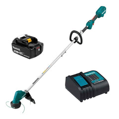 Makita DUR192LST 18V 5.0Ah Li-ion LXT Cordless Brushless Loop Handle Line Trimmer Combo Kit - Tool Market
