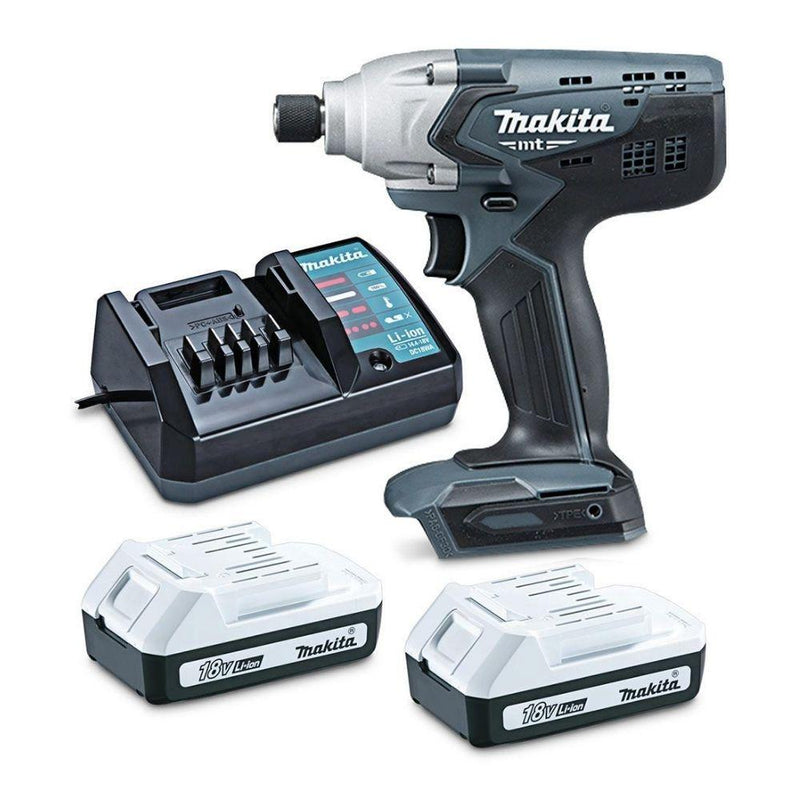 Makita M6901DWEB 18V 1.3Ah Li-ion MT Series Cordless Impact Driver Combo Kit - Tool Market