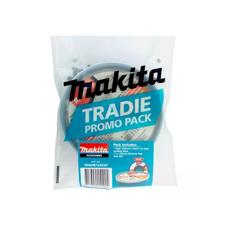 Makita Tradie Pack Cut Off Disc Promotion - Tradie125Cut - Tool Market