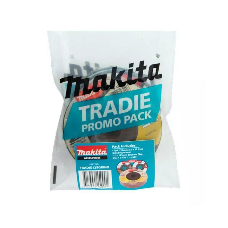 Makita Tradie Pack Grinding Disc Promotion - Tradie125Grind - Tool Market