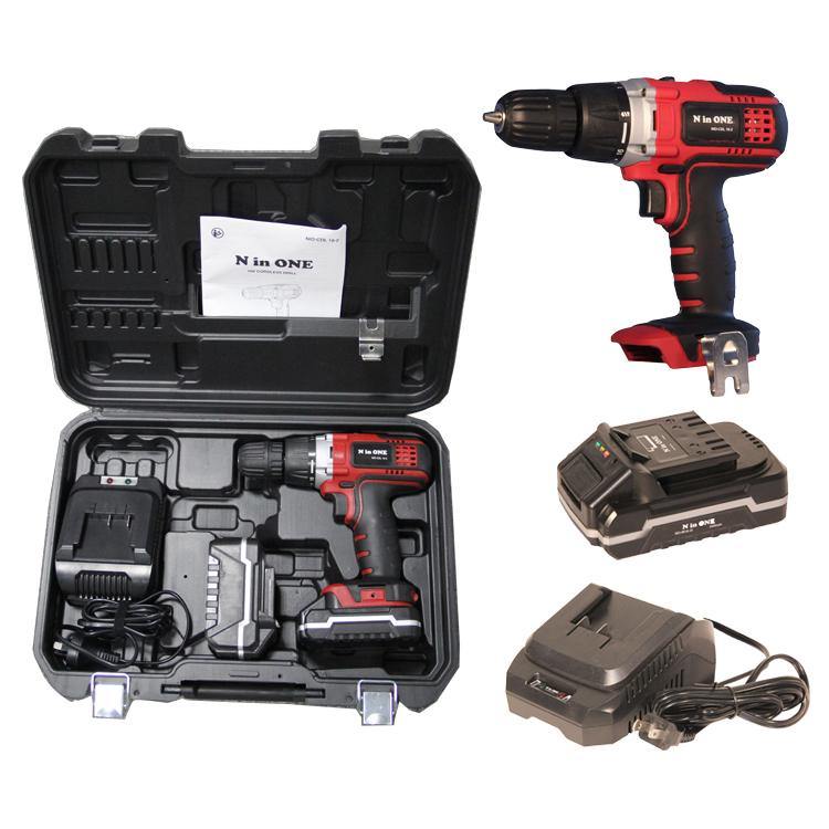 N in One 18V Cordless 4.0Ah Drill Set - Tool Market