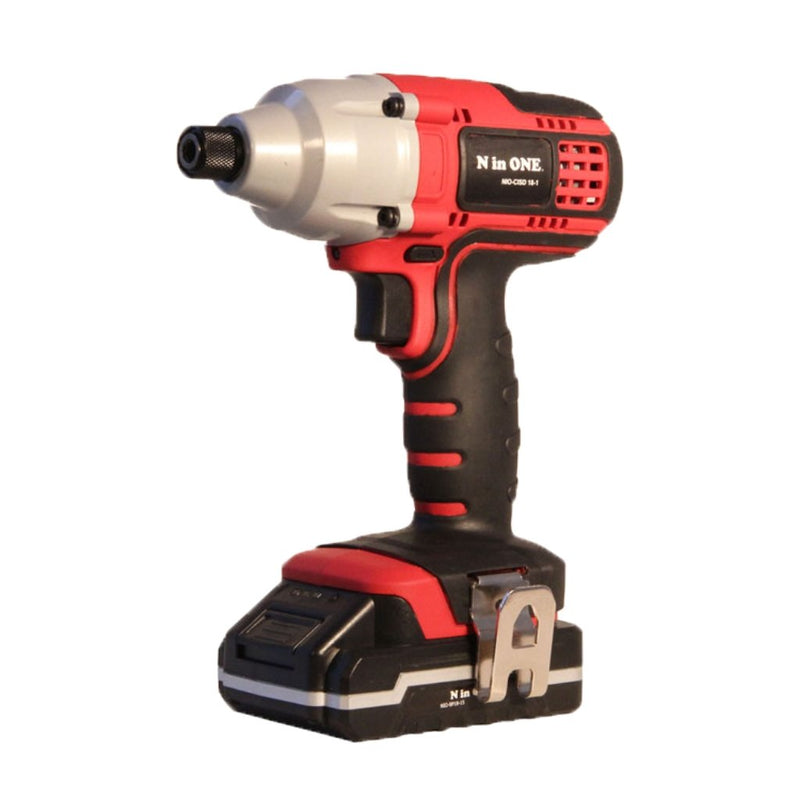 N in One 18V Cordless 4.0Ah Impact Screwdriver, Drill and Battery & Charger - Tool Market