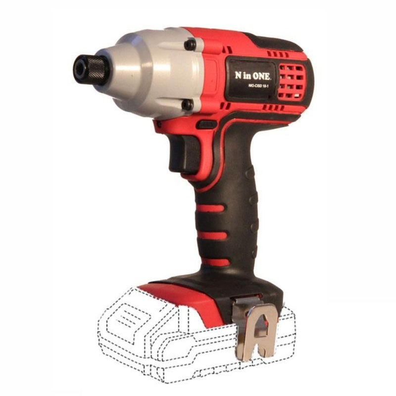 N in One 18V Cordless Impact Screwdriver - Skin Only NIO-CISD18-1 - Tool Market