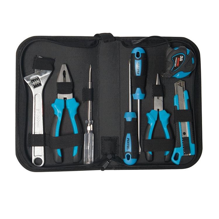 N in One Cordless Power Tool Combo Kit + Fixtec 8 Piece Hand Tool Set - Tool Market