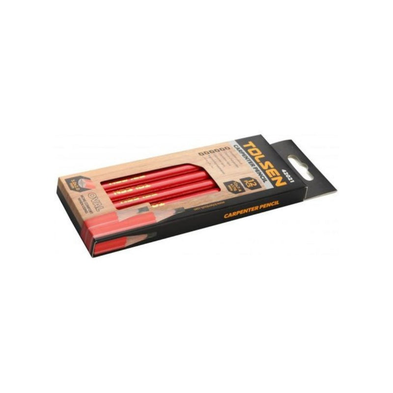 Tolsen 12 Piece Carpenter Pencil 42021 - Tool Market