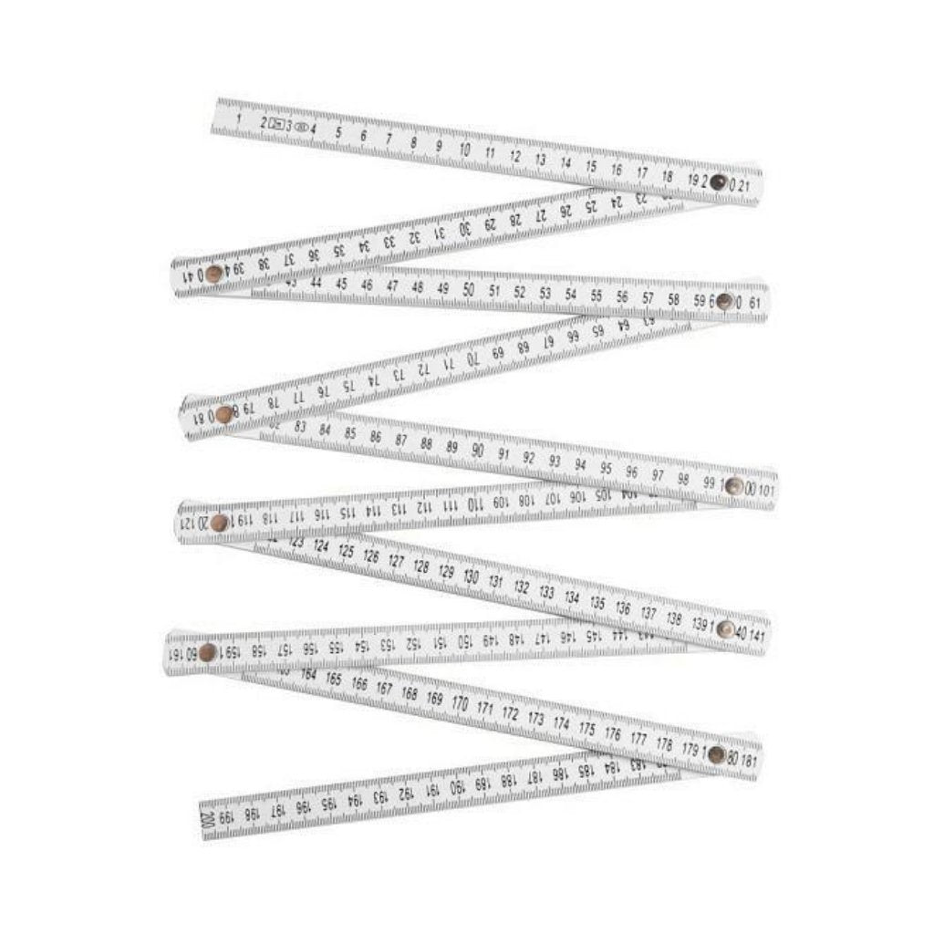 Tolsen 2m/80inches Folding Ruler - Tool Market