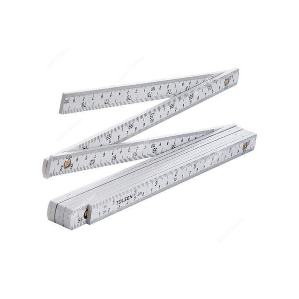 Tolsen 2m/80inches Folding Ruler - Tool Market