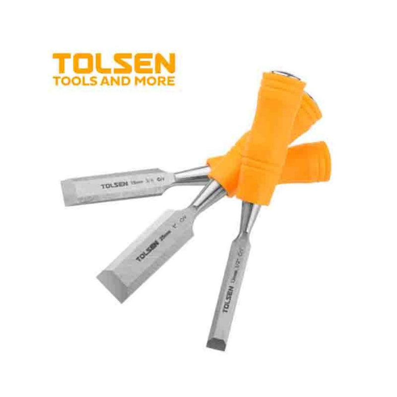 Tolsen 3 Piece Wood Chisel Set - Tool Market