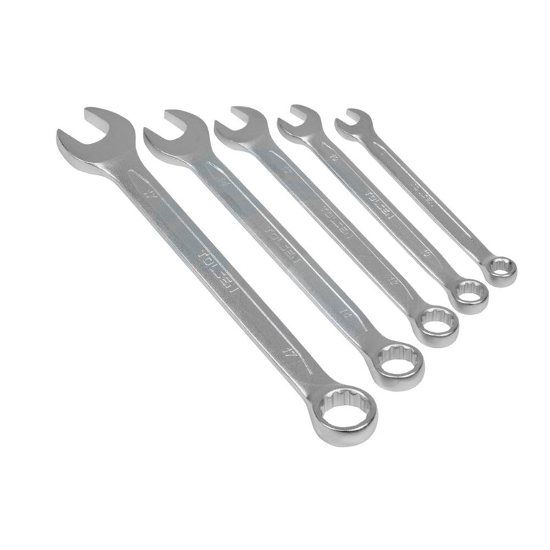 Tolsen 5 Piece Combination Spanners Set 15155 - Tool Market