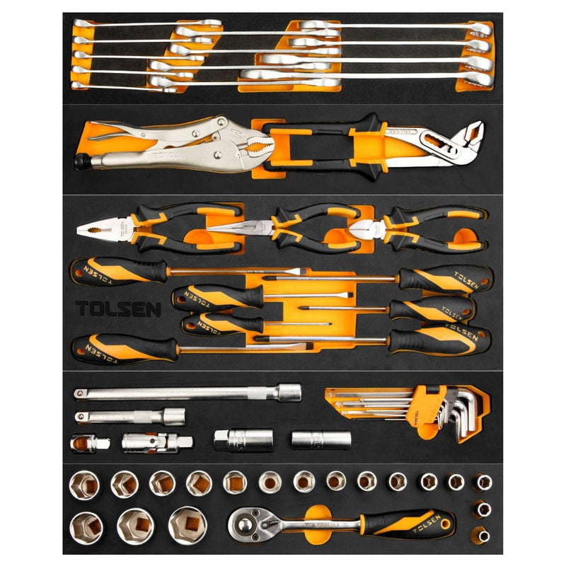 Tolsen 60 Piece Hand Tools Set - Tool Market