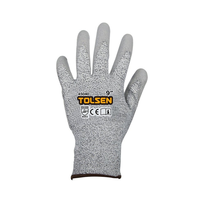 Tolsen Cut Resistance Protective Gloves Medium 45040 - Tool Market