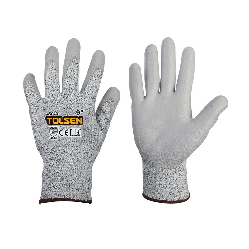 Tolsen Cut Resistance Protective Gloves Medium 45040 - Tool Market