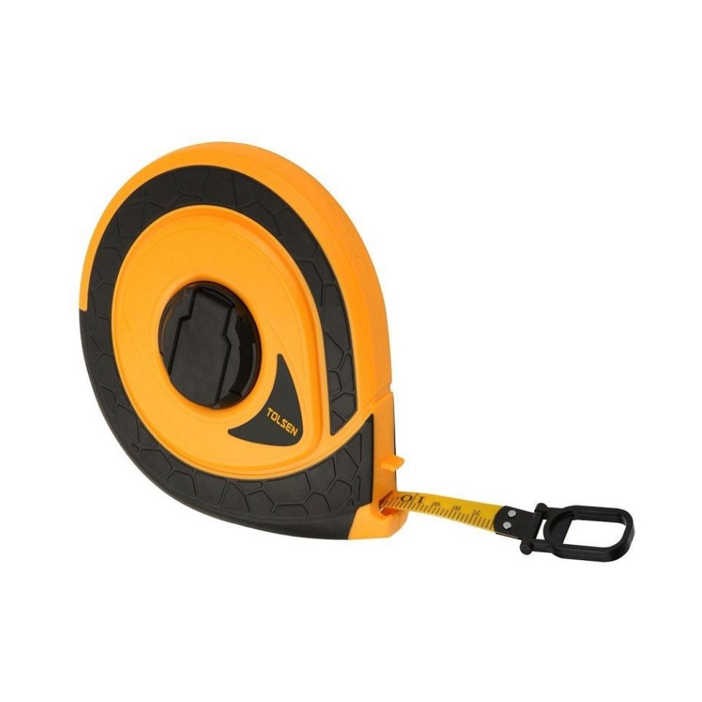 Tolsen Fibreglass Measuring Tape 50m / 166ft - Tool Market