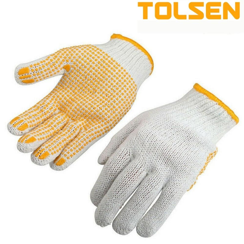 Tolsen Gardening Gloves XL Knitted Wrist 45006 - Tool Market