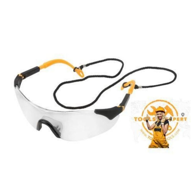Tolsen Industrial Clear Lens Safety Goggle 45069