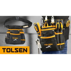 Tolsen Tool Pouch with Belt 80120 - Tool Market
